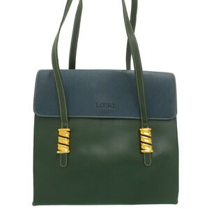 Loewe Velzquez Leather Shoulder Bag